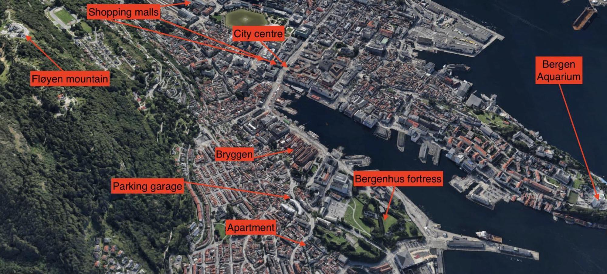Ferienwohnung 100Sqm 5Br Behind Bryggen - King Beds - Family Friendly Bergen Exterior foto